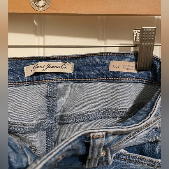 Mavi high-rise, skinny ripped jeans. - Picture 2 of 3